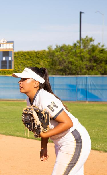 Softball Girl Team